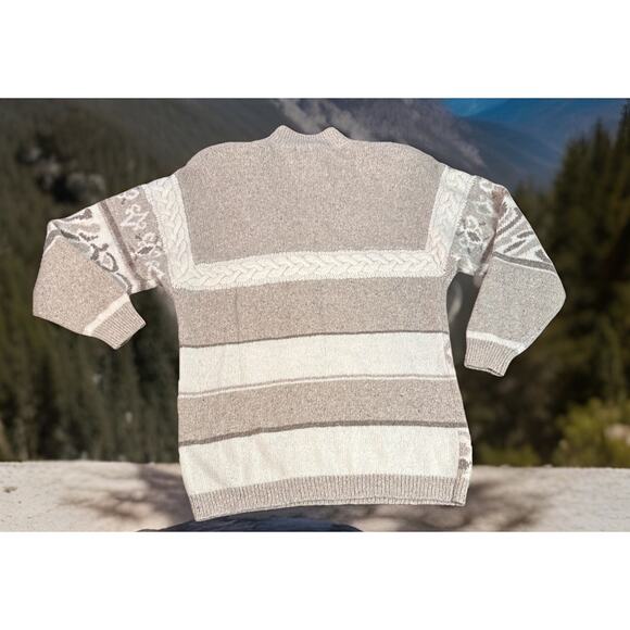 Vintage 1991 Sz L Silk Angora Blend With Shoulder Pads Rare Art To Wear Boho - Picture 8 of 16